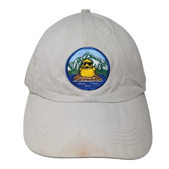 Duck Slideback Baseball Cap Beige One Size Adjustable Alternative Apparel - Picture 1 of 10